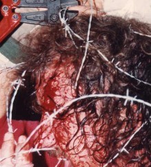 Terry Funk barbwire