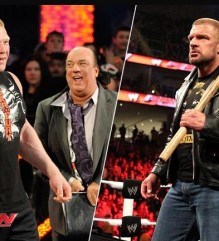 lesnar heyman hhh