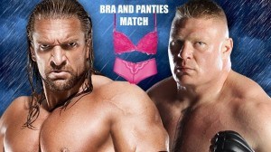 Lesnar Triple-H Stipulation