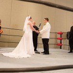 In-ring wedding