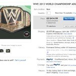 wwe championship ebay