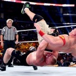 Cena lesnar suplex