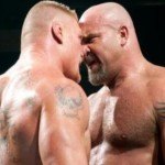 Goldberg lesnar rematch