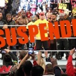 Locker room suspended