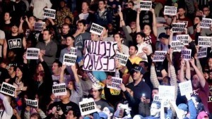 upside down wrestling signs