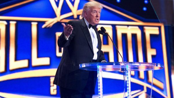 trump wwe hall fame