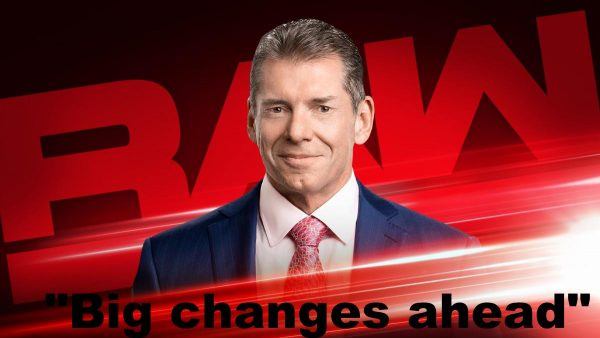 vince wwe changes