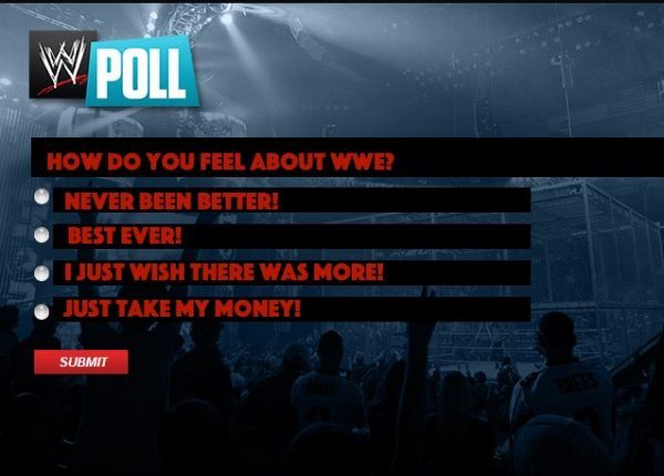 wwe poll 