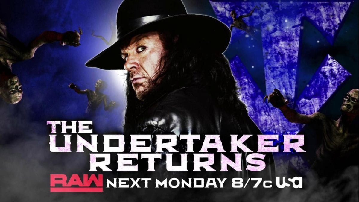 Undertaker announces return to ring in sixpart documentary The Next Ride