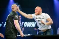 Lesnar Slapfight
