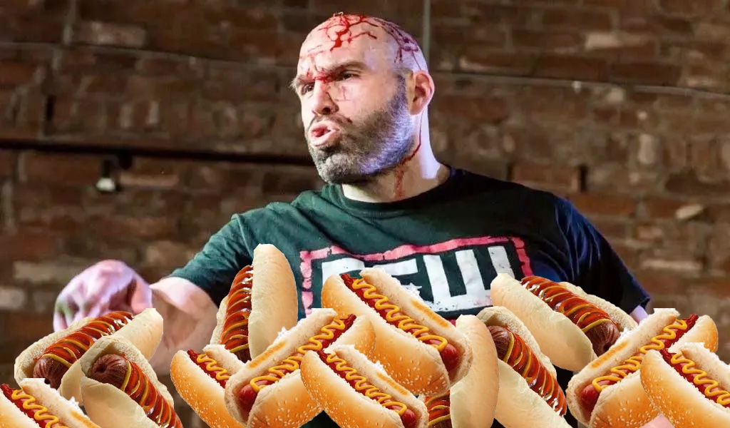 World's most successful independent wrestler has millions of hot dogs