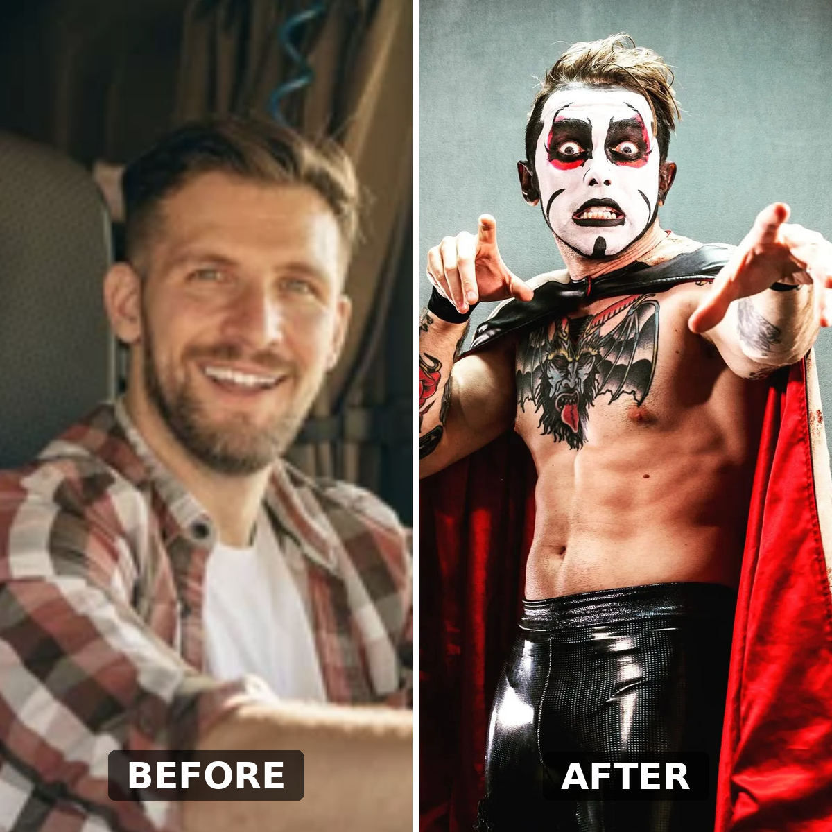 Meet Todd Menderchuk, the 48-year-old Canadian trucker who portrays WWE’s Danhausen